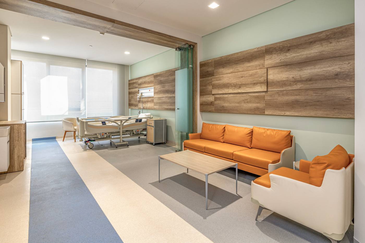 Family suites that let loved ones stay close